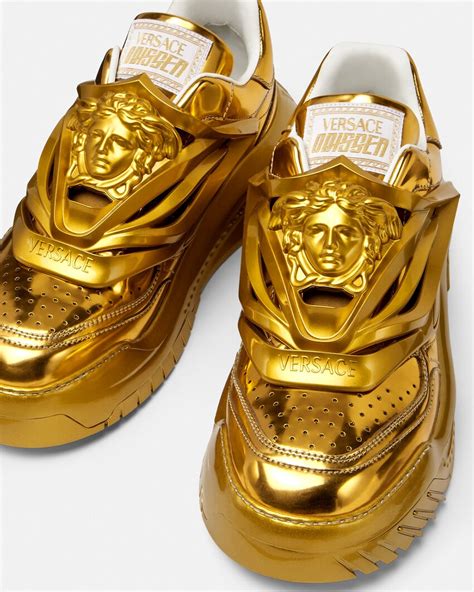 odissea sneakers versace|Versace odissea shoes.